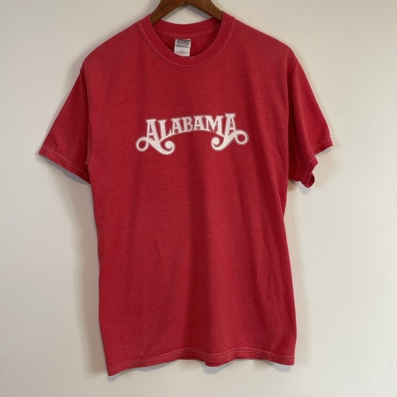 VTG Alabama Band Tee Medium Gildan T-Shirt Classic Rock Concert Country Southern - Picture 1 of 13
